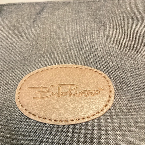 SOLD❤️Bella Russo Tote Handbag Purse Shopper Charcoal Gray Carryall Travel Wee… - Picture 2 of 6